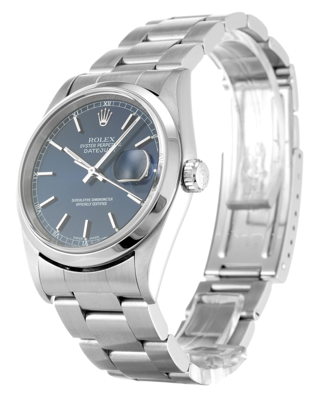 Rolex Datejust 36mm Blue Dial 16200 $399.00