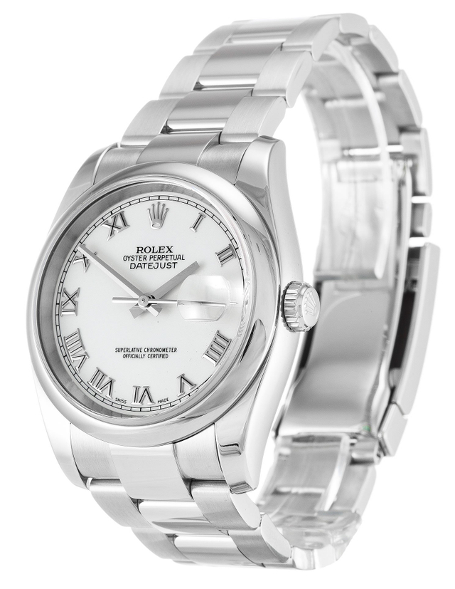 Rolex Datejust 36mm White Dial 116200-2 $399.00
