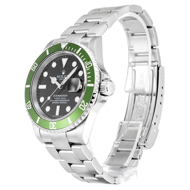 Rolex Submariner 40mm Black Dial 16610LV “Kermit” $399.00