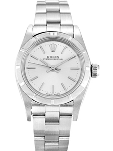 Rolex Oyster Perpetual Lady 26mm Silver Dial 67230 $399.00