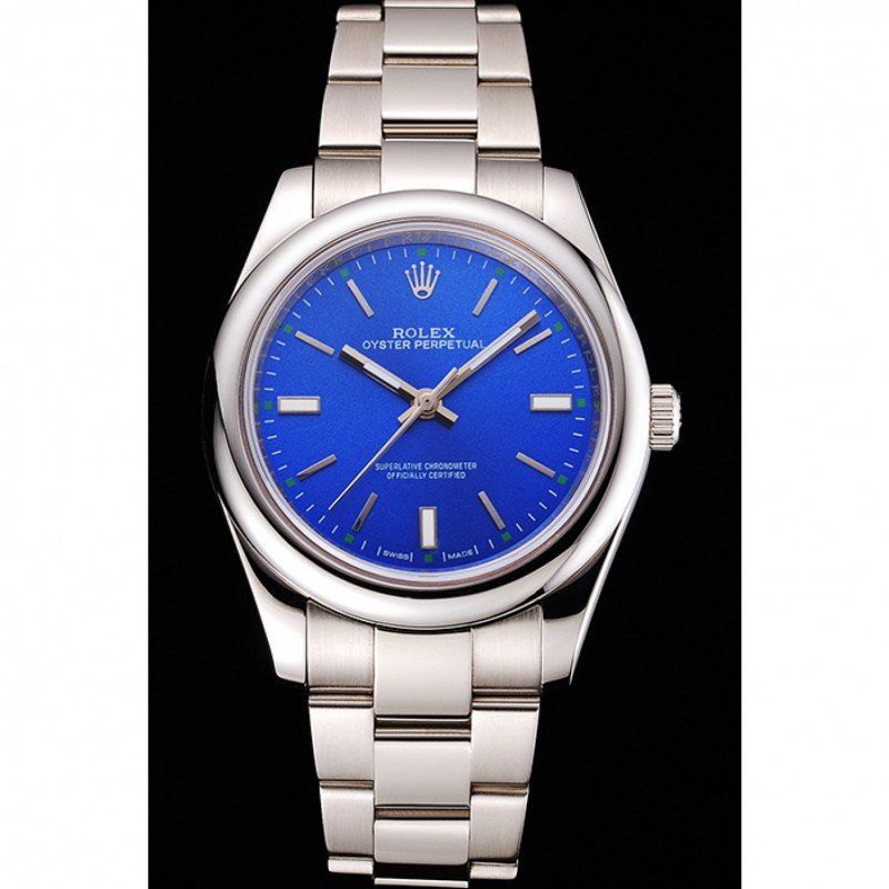 Rolex Oyster Perpetual Date 41mm Blue Dial REP016835 $399.00
