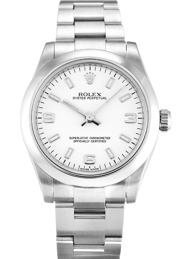 Rolex Oyster Perpetual Lady 31mm White Dial 177200-2 $399.00