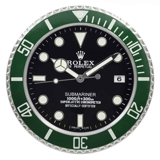 ROLEX WALL CLOCK – SUBMARINER ‘STARBUCK‘ $269.00 – $298.00