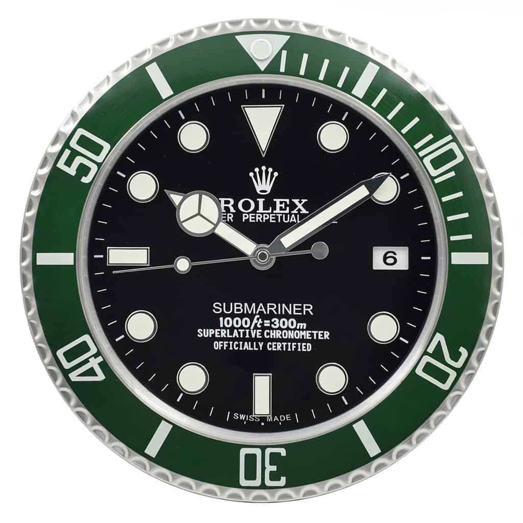 ROLEX WALL CLOCK – SUBMARINER ‘STARBUCK‘ $269.00 – $298.00