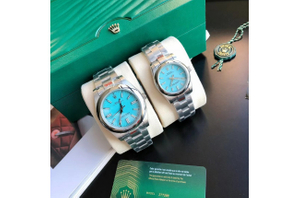 Rolex Oyster Perpetual 31/41mm SS/SS Tiffany Blue/Stk $599.00