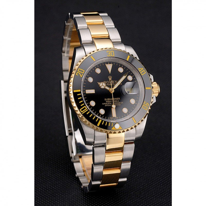 Superclone Rolex Submariner 41mm Black Dial PR16233BG $999.00