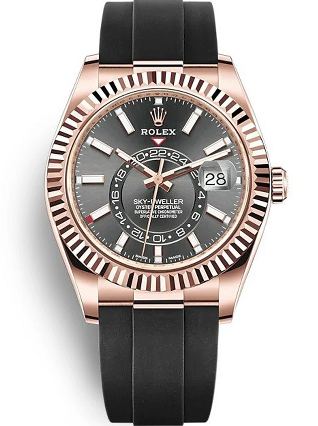 Rolex Sky-Dweller 42mm Black Dial 326235 $399.00