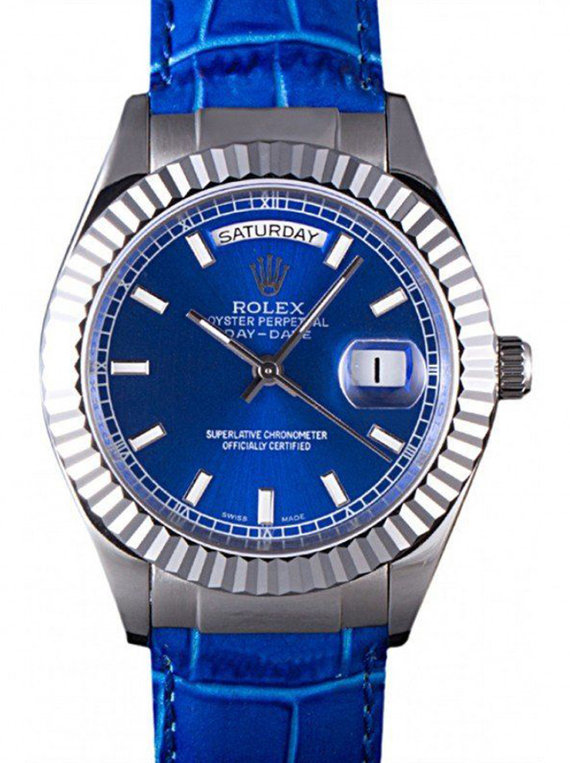 Superclone Rolex Day-Date 35mm Blue Dial 621490 $999.00
