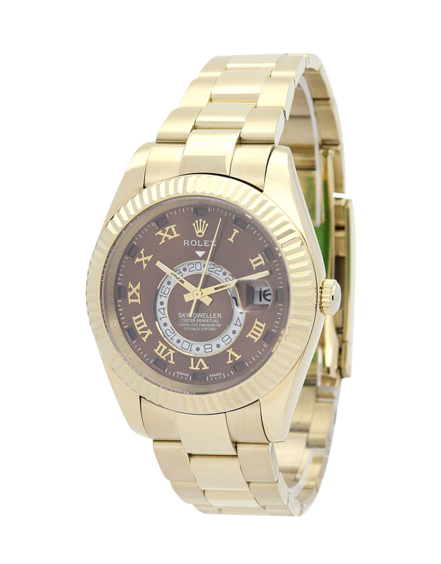 Rolex Sky-Dweller 42mm Brown Dial 326938 $359.00