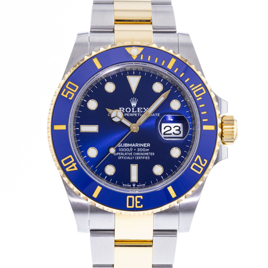 Rolex Submariner 41mm Blue Dial 126613LB Bluesy $399.00