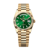 Rolex Day-Date II 36mm Green Dial 128238 $399.00