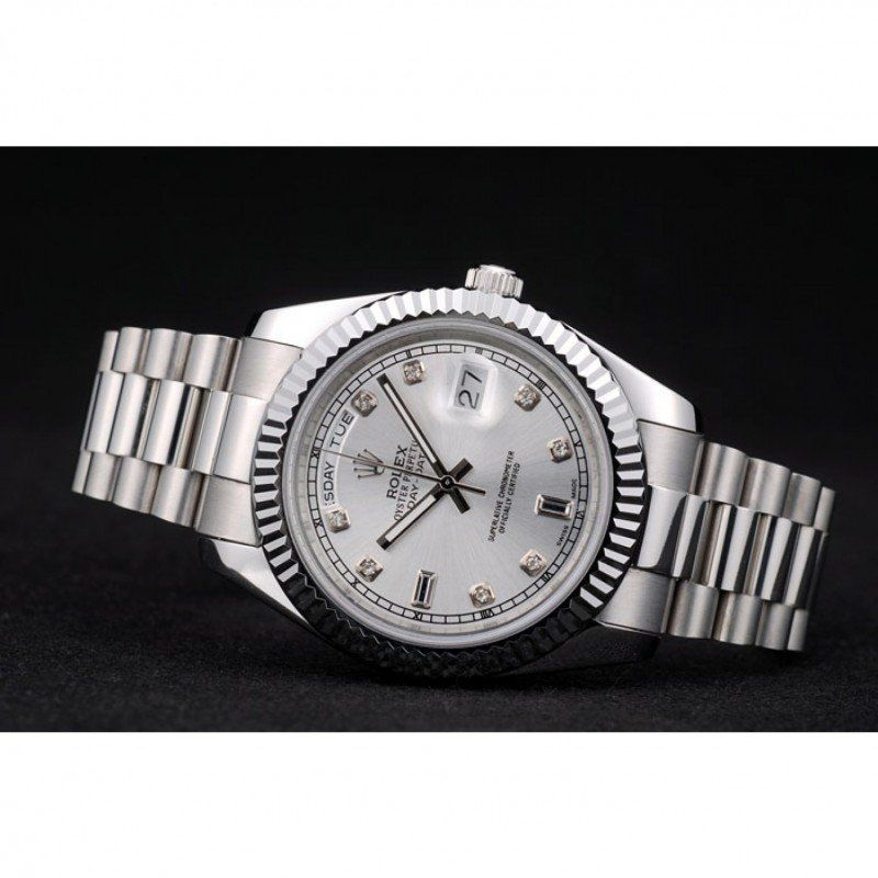 Superclone Rolex Day-Date 41mm Silver Dial 41995 $999.00