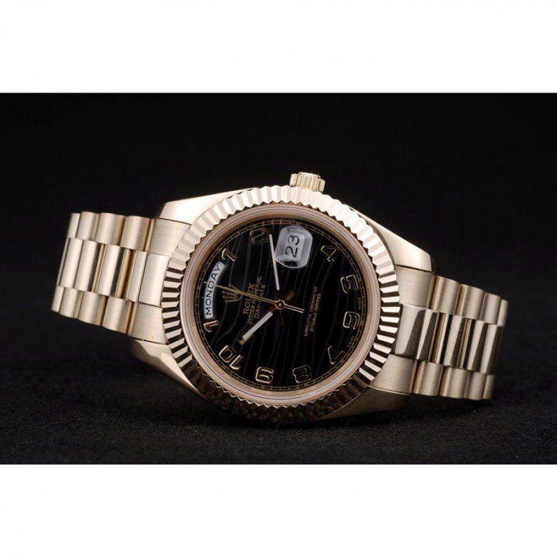 Superclone Rolex Day-Date 41mm Black Dial 41998 $999.00