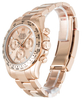 Rolex Daytona 40mm Rose Diamond Baguette Dial 116505 $299.00