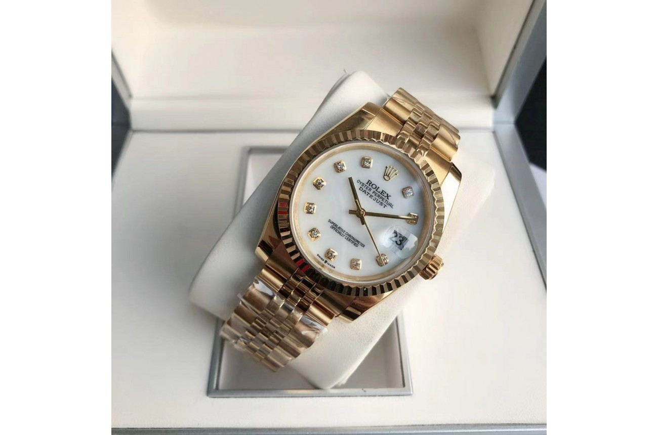 Rolex Datejust 3628mm RGRG Jub White Dial $798.00