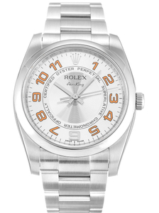 Rolex Air-King 34mm Silver Dial 114200 $399.00