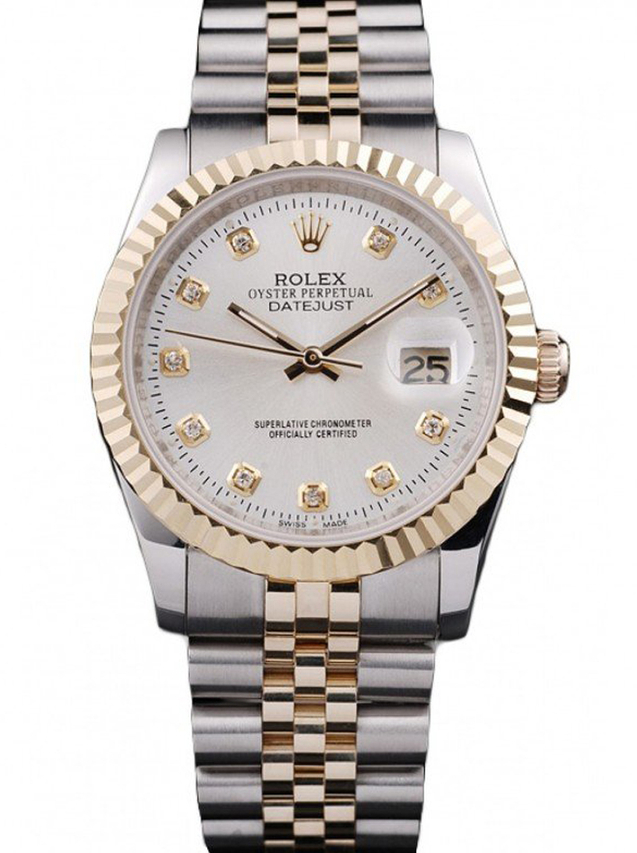 Superclone Rolex Datejust 36mm White Dial SRL10 $999.00