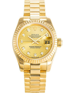 Rolex Datejust 26mm Gold Dial 179178 $399.00