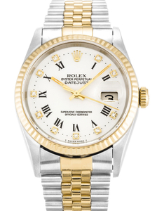 Rolex Datejust 36mm White Dial 16233 $399.00