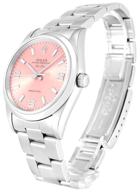 Rolex Air-King 34mm Pink Dial 14000-2 $399.00