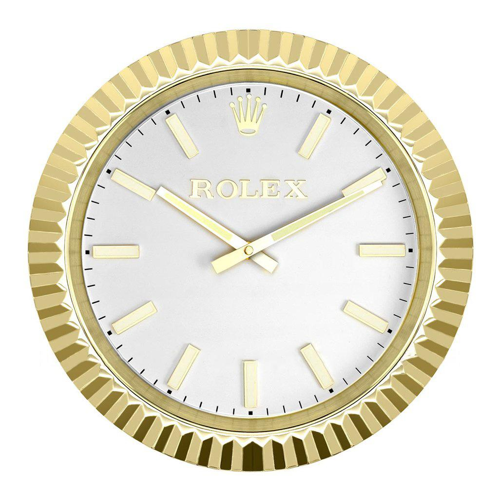 ROLEX WALL CLOCK – WIMBLEDON OYSTER DATEJUST GOLD
