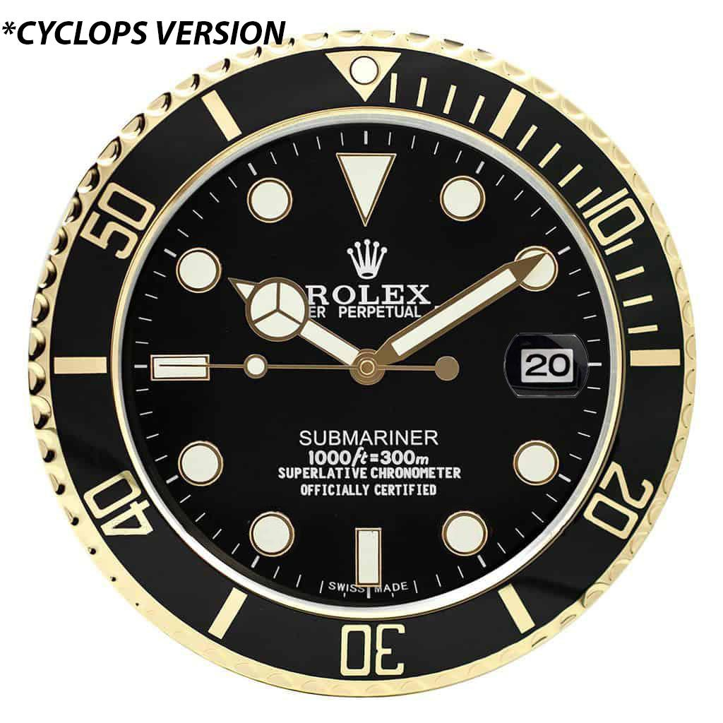 ROLEX WALL CLOCK – SUBMARINER GOLD $269.00 – $298.00