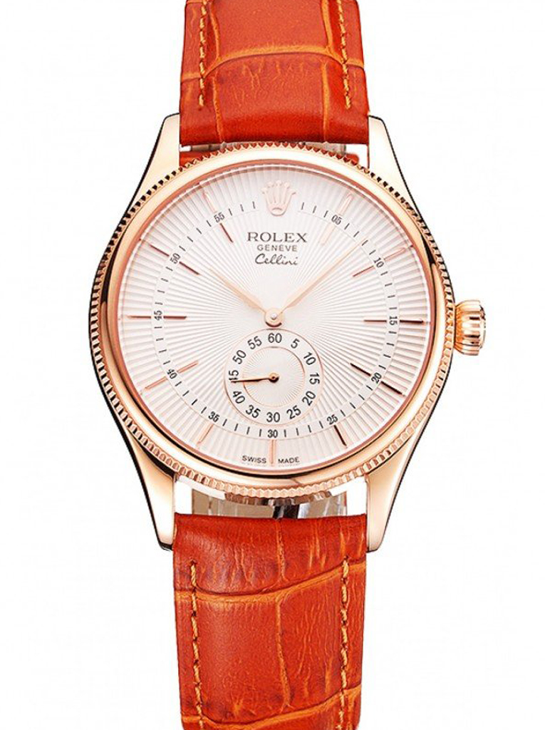 Superclone Rolex Cellini 38mm White Dial REP016813 $999.00