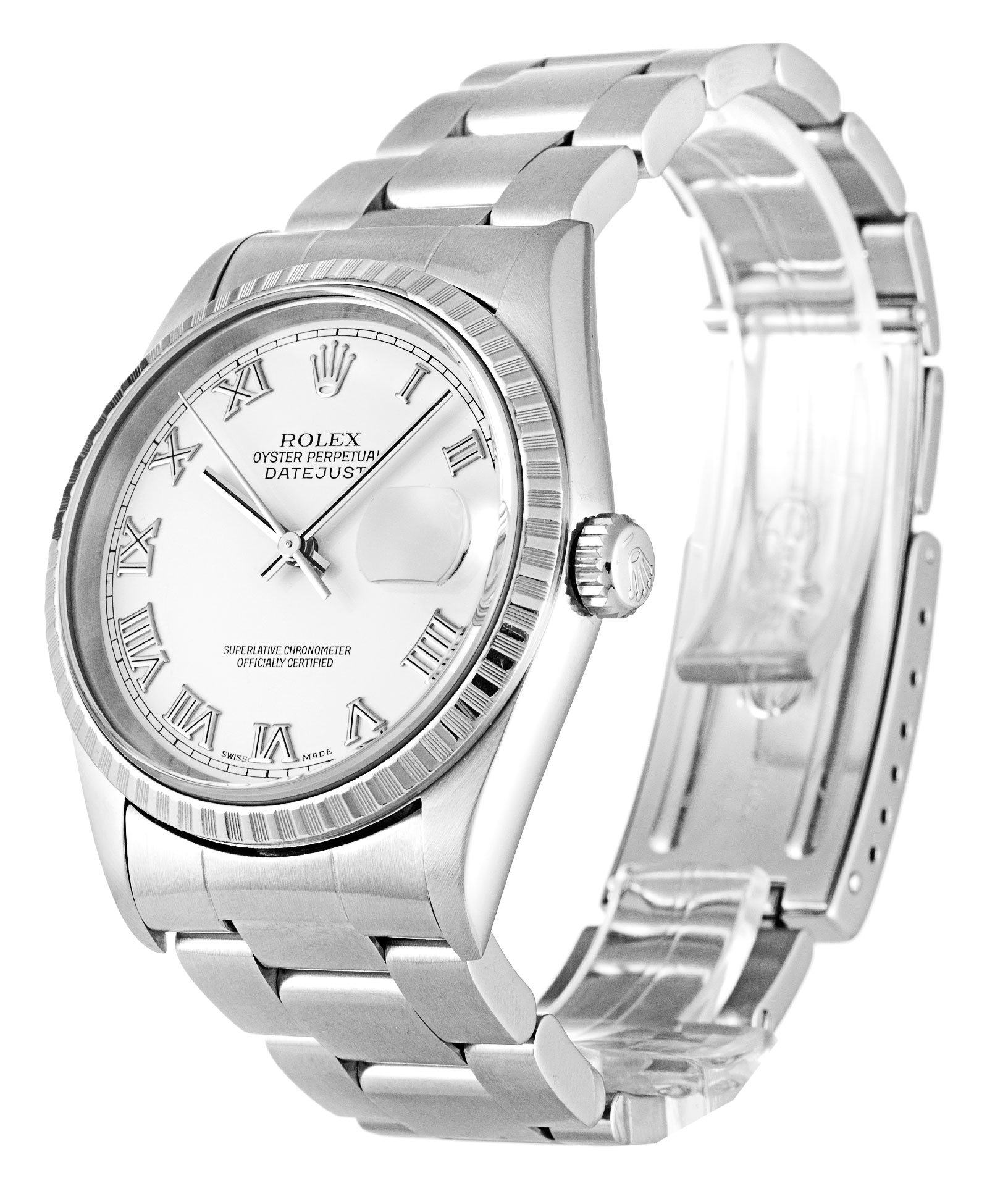 Rolex Datejust 36mm White Dial 16220 $399.00