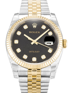 Rolex Datejust 36mm Black Jubilee Dial 116233 $399.00