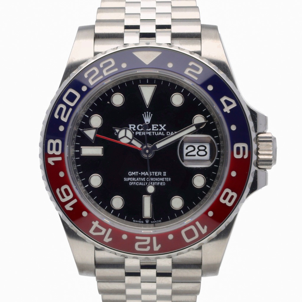 Superclone Rolex GMT-Master II 40mm 126710BLRO “Pepsi” Jubilee $929.00