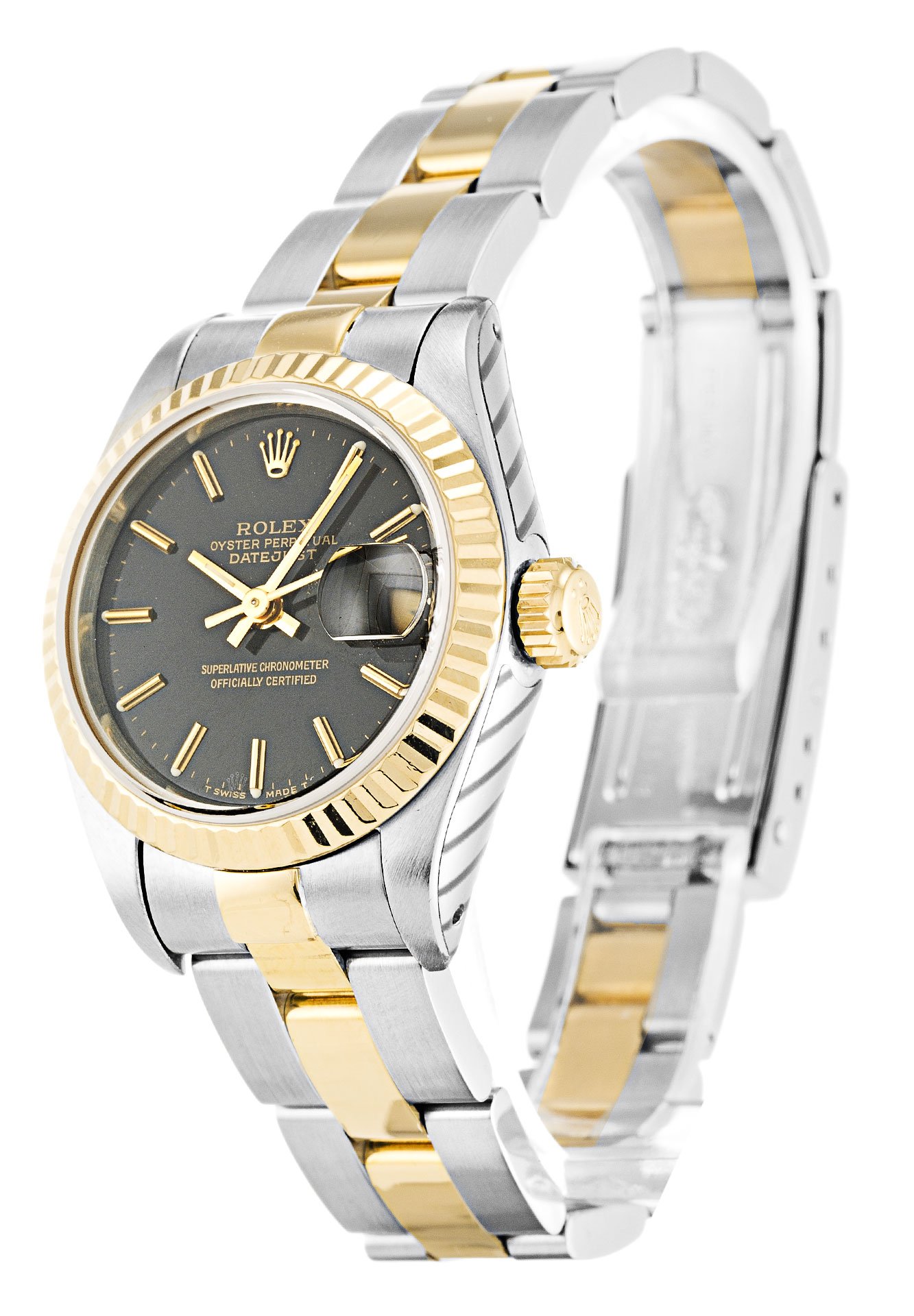 Rolex Lady-Datejust 26mm Black Dial 69173 $399.00