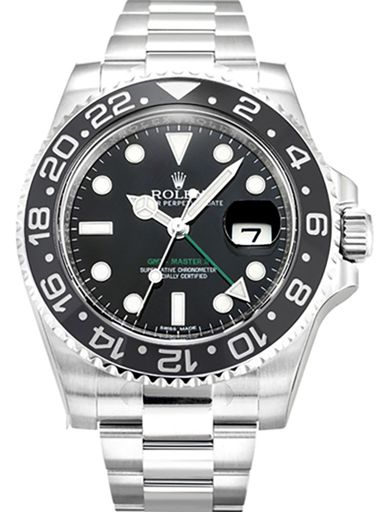 Superclone Rolex GMT-Master II 40mm Black Dial 116710 $999.00