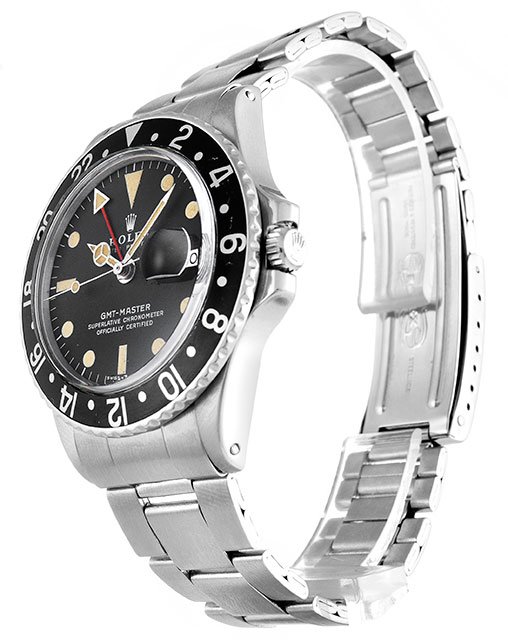 Rolex GMT-Master 40mm Black Dial 1675 $399.00