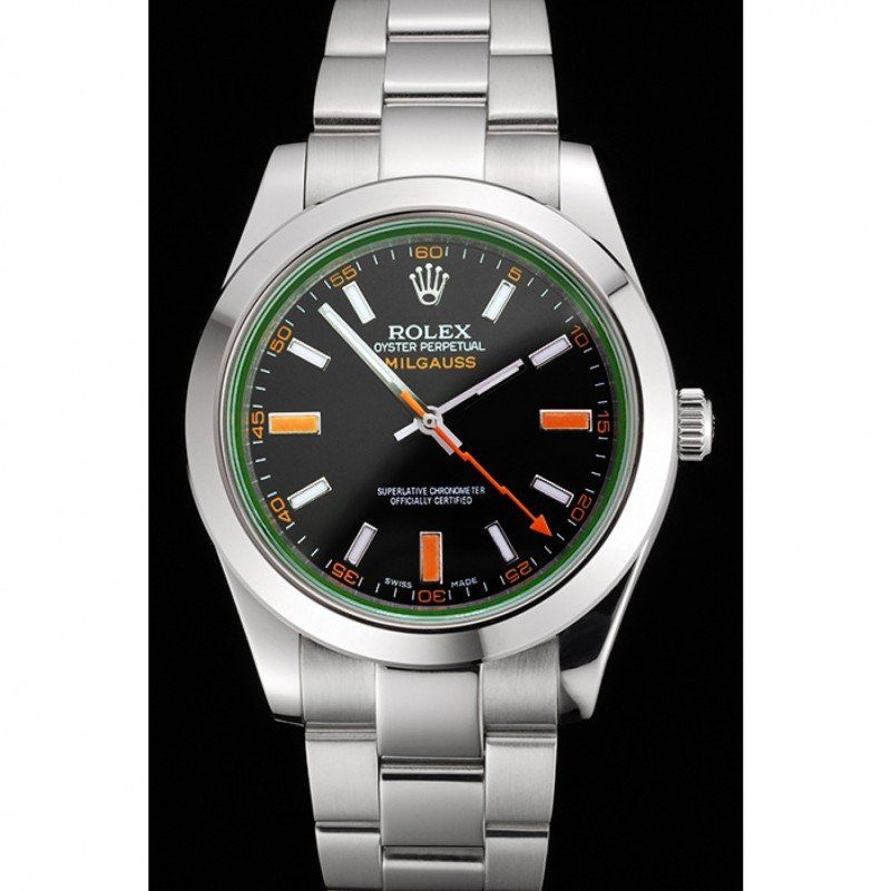 Superclone Rolex Milgauss 41mm Black Dial REP016836 $999.00