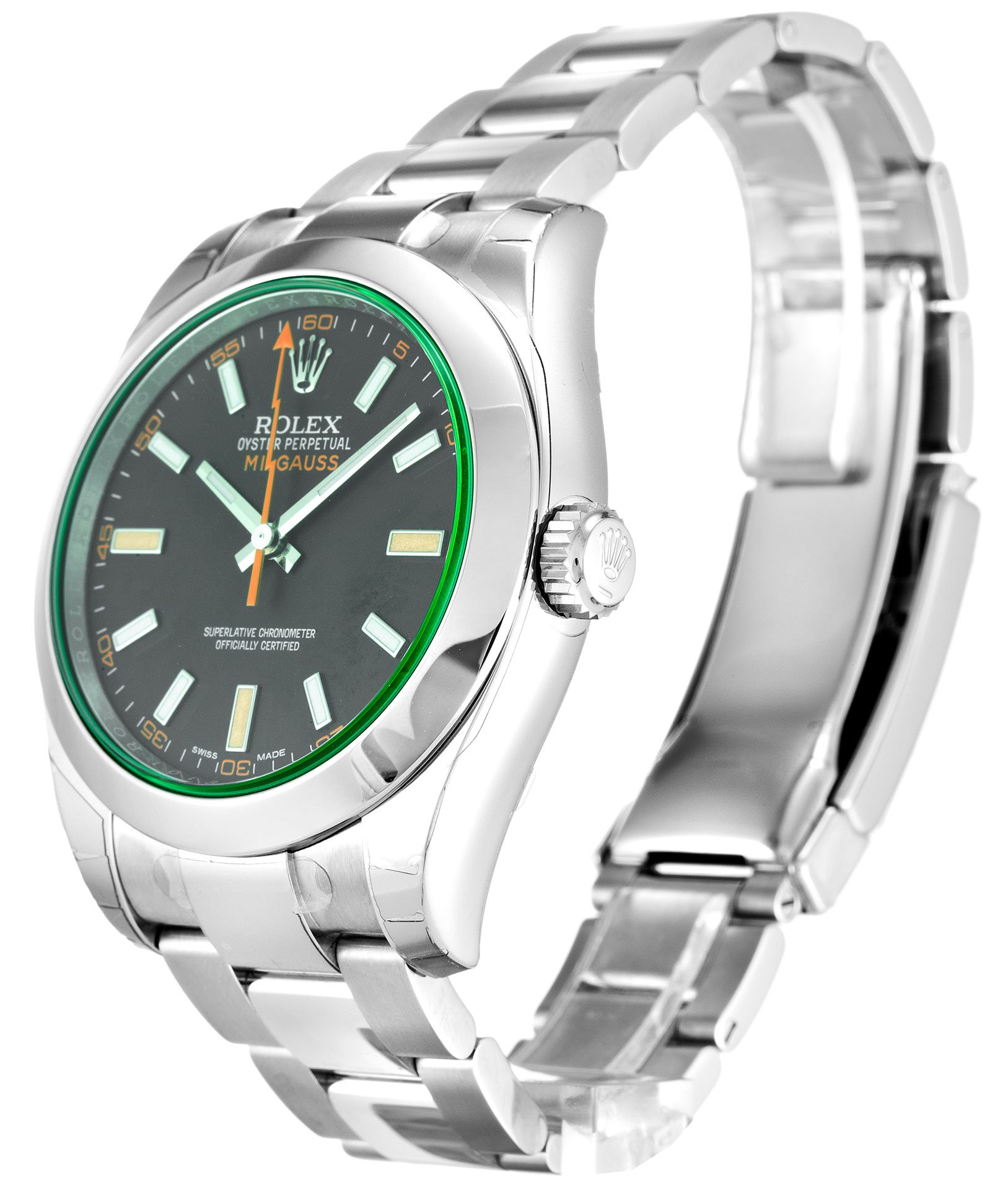 Rolex Milgauss 40mm Black Dial 116400GV $399.00