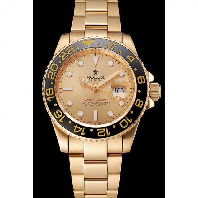 Superclone Rolex GMT-Master II 41mm Gold Dial 1453749 $999.00