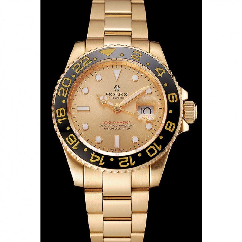 Superclone Rolex GMT-Master II 41mm Gold Dial 1453749 $999.00