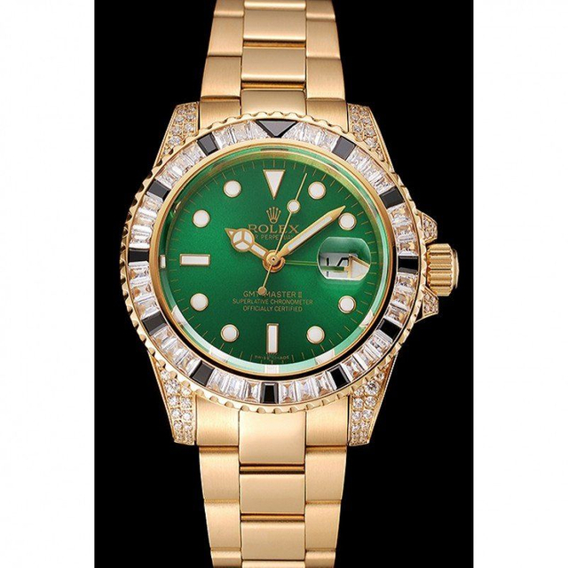Superclone Rolex GMT-Master II 41mm Green Dial 1453748 $999.00
