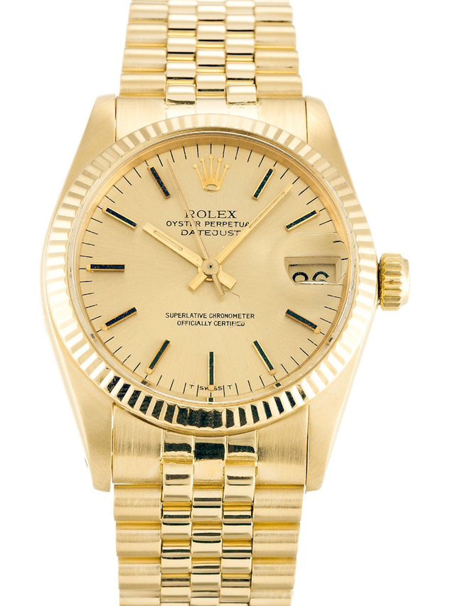 Rolex Datejust Mid-Size 30mm Champagne Dial 6827 $399.00
