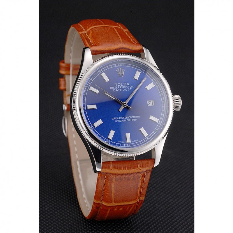 Superclone Rolex Datejust 38mm Blue Dial REP016817 $999.00