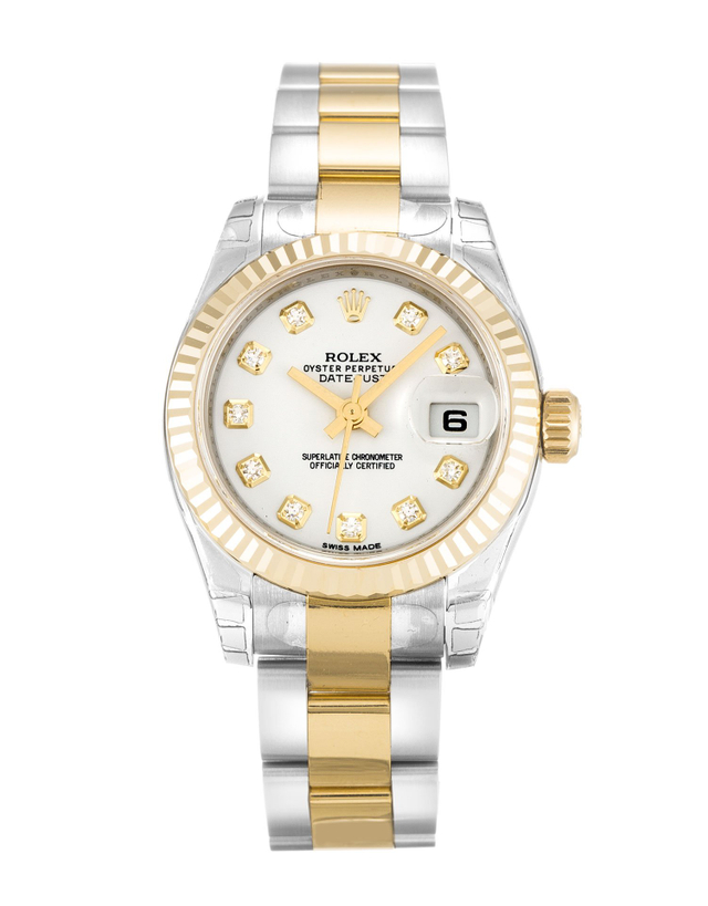 Rolex Lady-Datejust 26mm White Dial 179173 $399.00