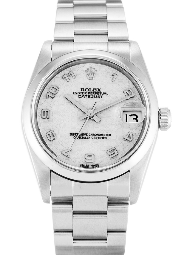 Rolex Datejust Mid-Size 30mm Ivory Jubilee Dial 68240 $399.00
