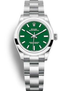 Rolex Oyster Perpetual Lady 31mm Green Dial 277200 $399.00