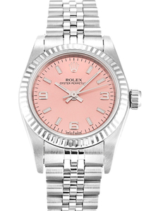 Rolex Oyster Perpetual Lady 26mm Salmon Dial 76094 $399.00