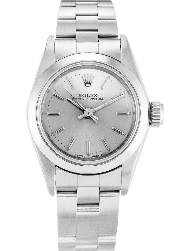 Rolex Oyster Perpetual Lady 26mm Silver Dial 67180 $399.00