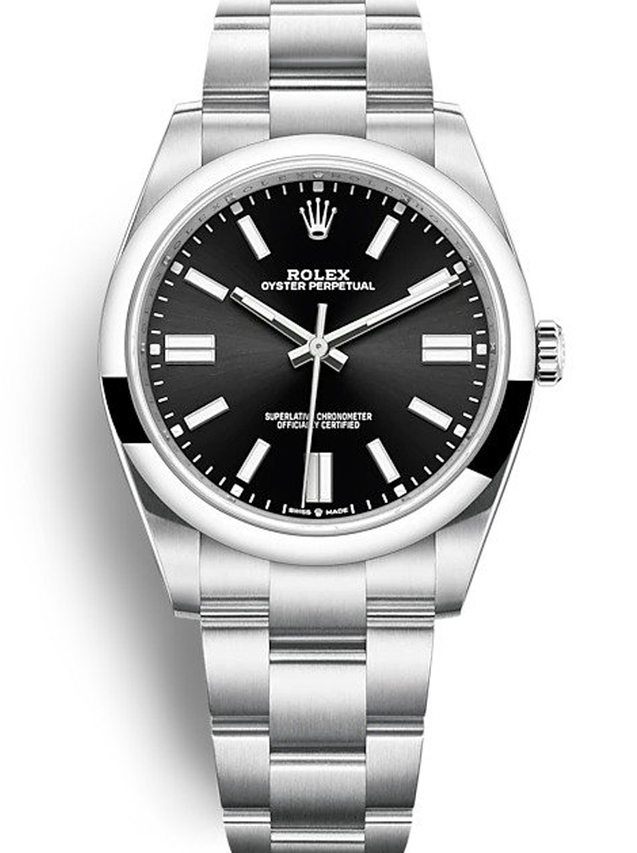 Rolex Oyster Perpetual Lady 34mm Black Dial 124200 $399.00