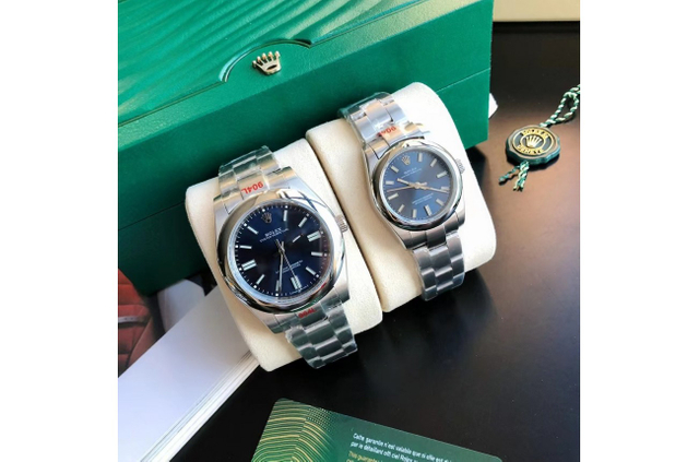 Rolex Oyster Perpetual 31/41mm SS/SS Blue/Stk $599.00